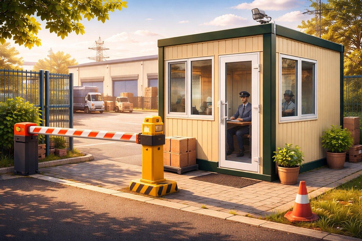 Guard Cabins and Toll Booths