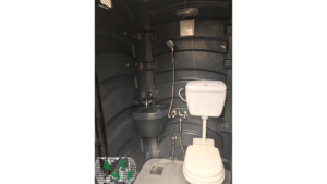 Porta Toilet in Pakistan