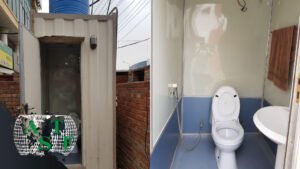 Porta Toilet in Pakistan