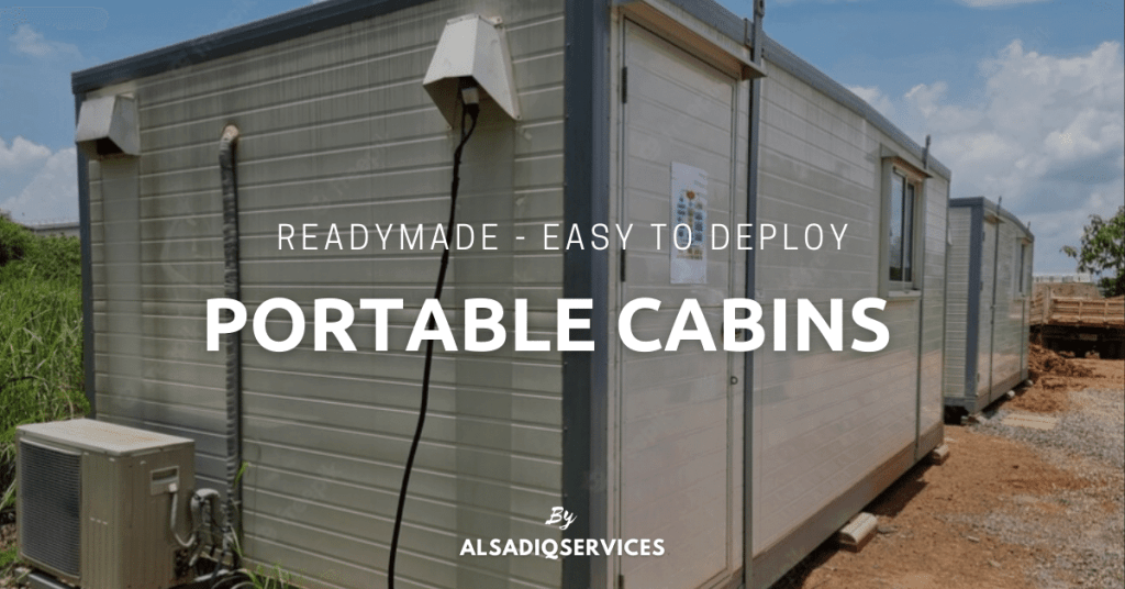 Portable cabins by alsadiqservices