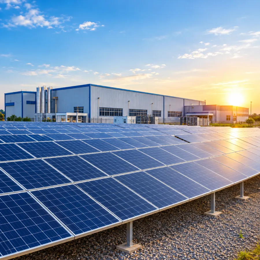 Commercial & Industrial Solar Plants by Al Sadiq Services